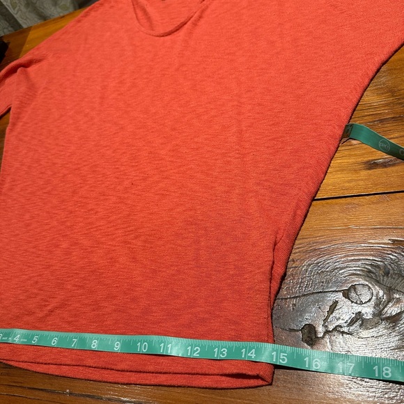 Laila Jayde "Bowie 3/4 Sleeve Dolman Knit Top", Coral, Women's XS - Picture 10 of 12